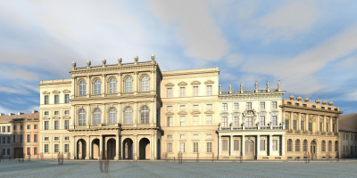 Komplette Ansicht des Objekts