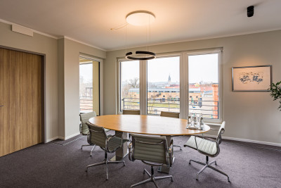 teilbarer Konferenzraum dadurch individuelle Nutzungen