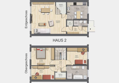 Grundrisse Reihenhäuser