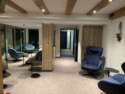 Gemütliches Ambiente im Loungebereich